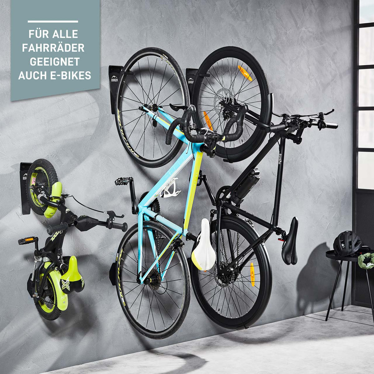 maxxmee fahrrad wandhalterung Fahrrad Wandhalterung vertikal – Schwarz – forriders.de