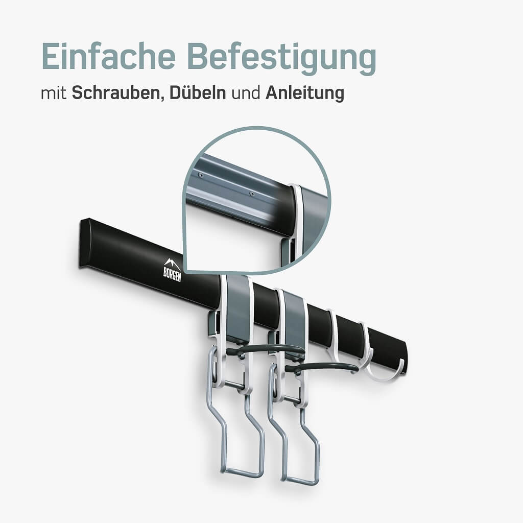 Trufolxiaz Fahrradgabelhalter - Schwere Aluminium Halterung Für Autodachträger