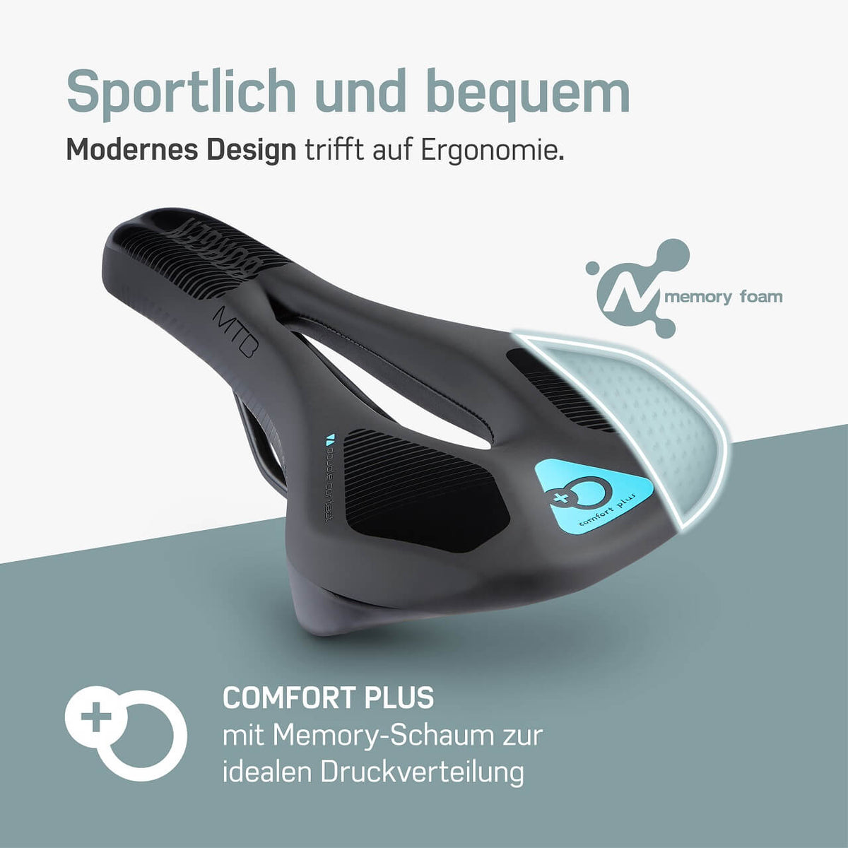 fahrradsattel bequem e bike Ergonomischer Fahrradsattel