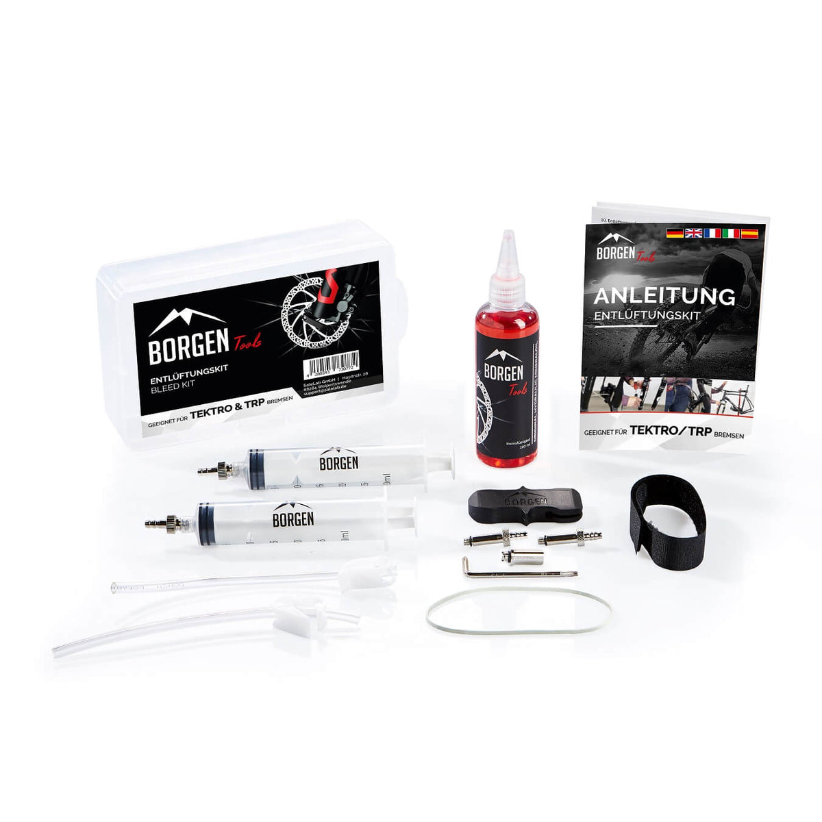 Tektro Bremsen Bleeding Kit - Wartungsset Für Scheibenbremsen