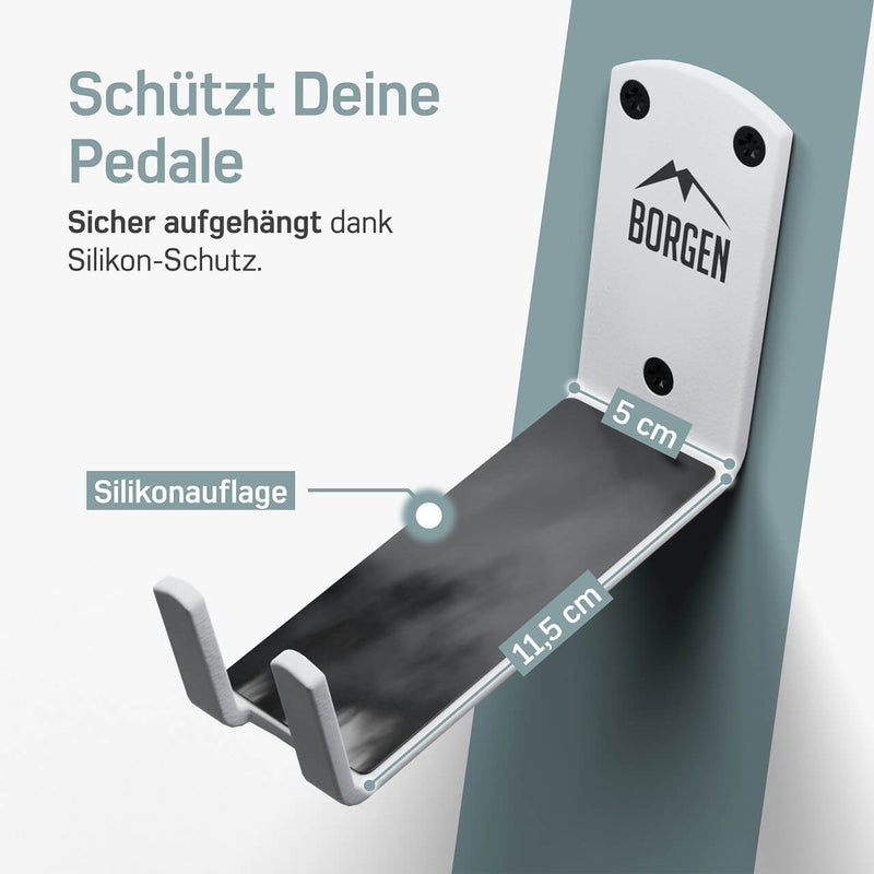 Fahrrad Pedal Wandhalterung für MTB und Ebike